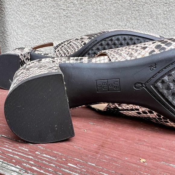 Aerosoles Slingbacks Snakeskin, Size 8M, NEW - Picture 9 of 12